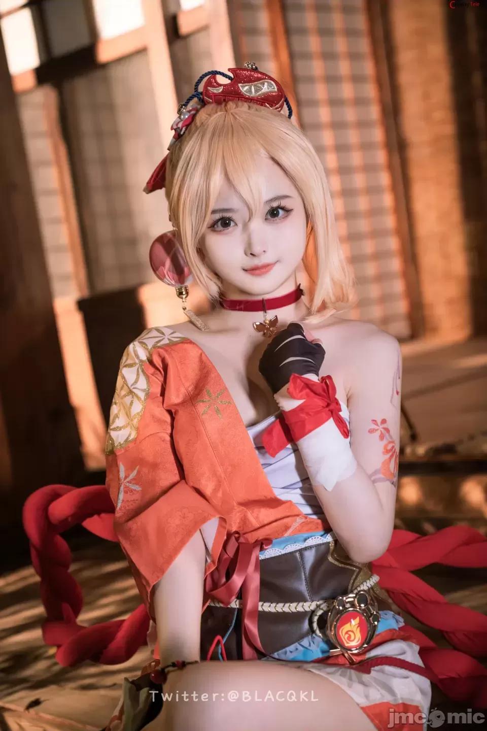白莉爱吃巧克力 白莉爱吃巧克力 cosplay Yoimiya – Genshin Impact 第107页