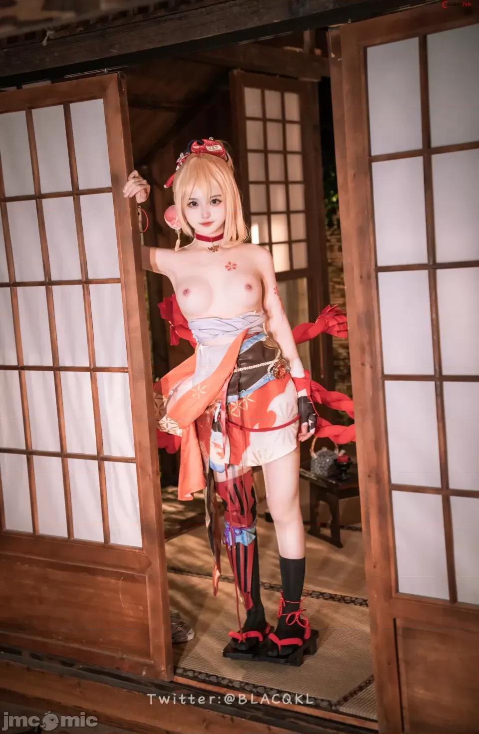 白莉爱吃巧克力 白莉爱吃巧克力 cosplay Yoimiya – Genshin Impact 第141页