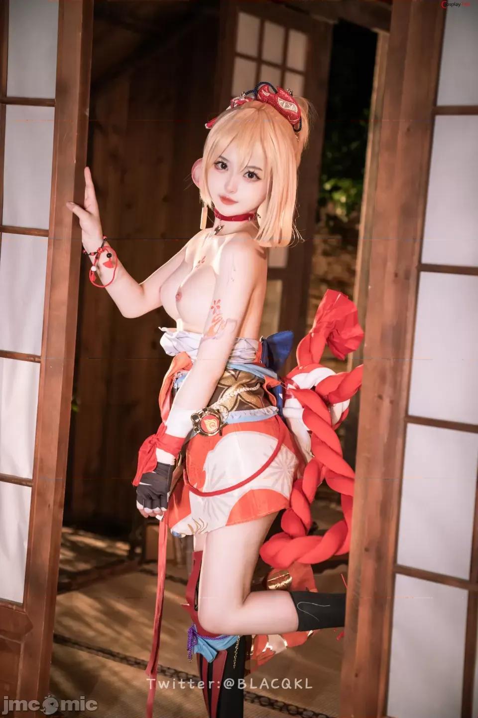 白莉爱吃巧克力 白莉爱吃巧克力 cosplay Yoimiya – Genshin Impact 第148页