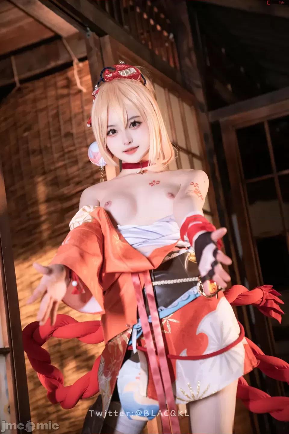 白莉爱吃巧克力 白莉爱吃巧克力 cosplay Yoimiya – Genshin Impact 第164页