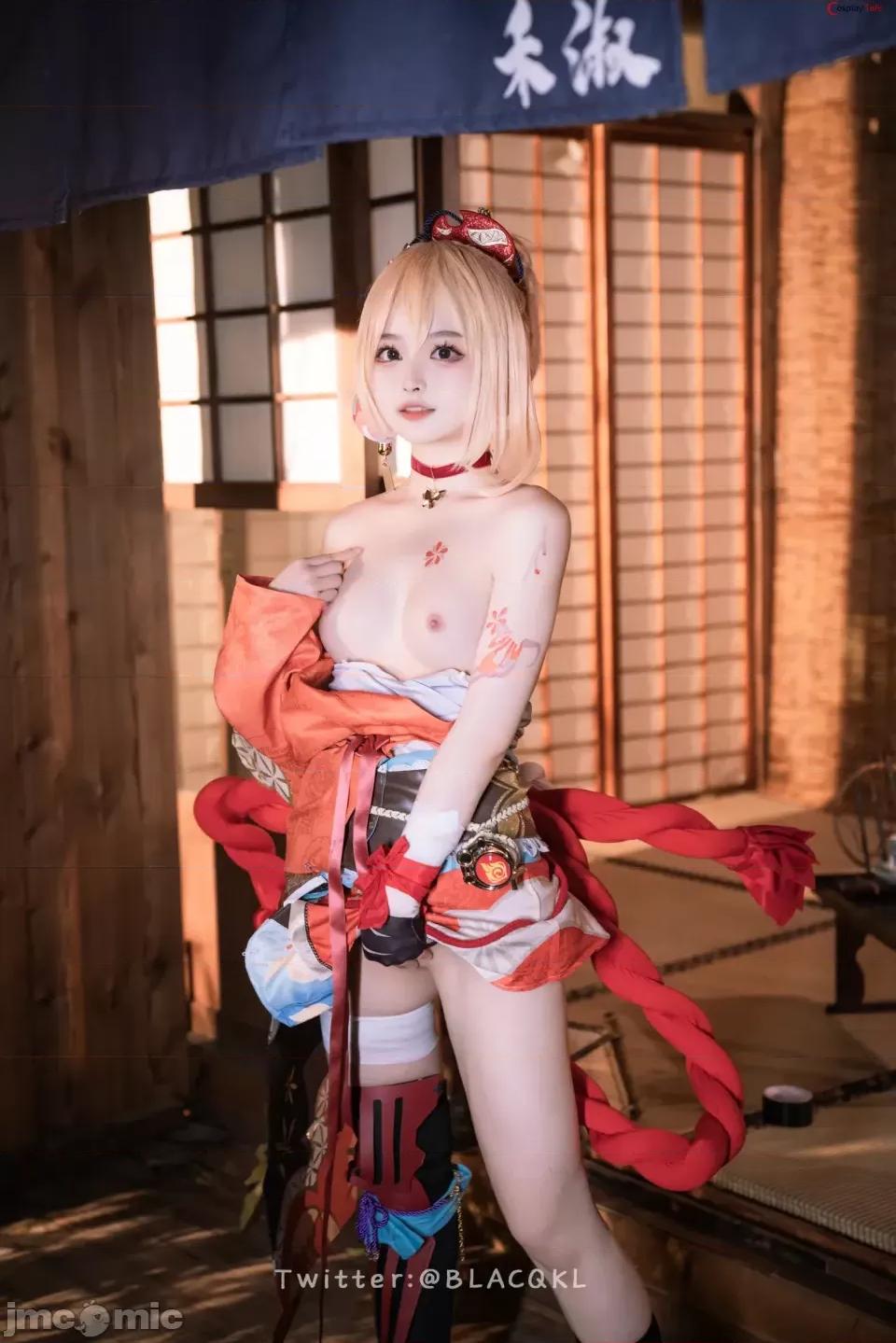白莉爱吃巧克力 白莉爱吃巧克力 cosplay Yoimiya – Genshin Impact 第179页