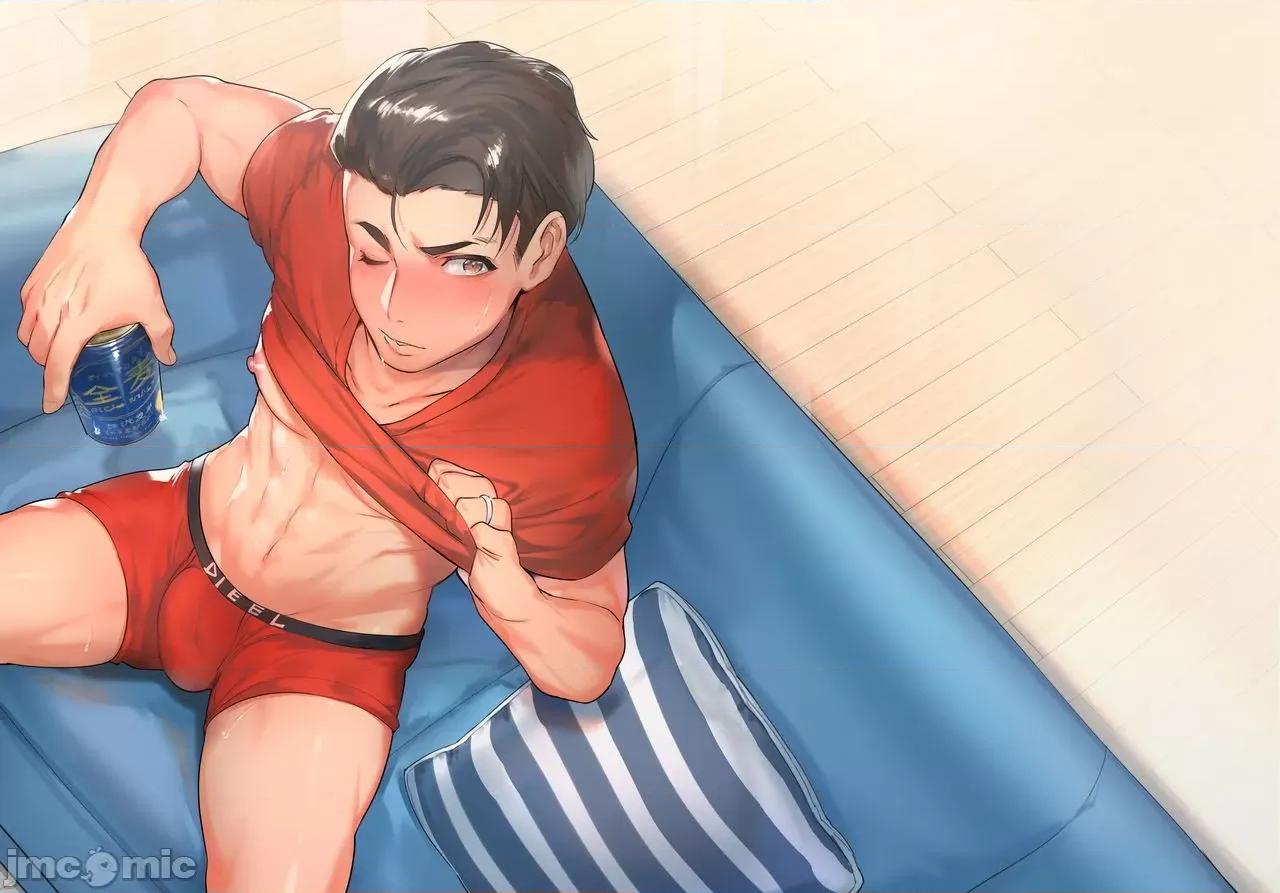 男友达 [お父さんの黒历史 (前向きなドM)] 男友达（ともだち）姦 第1页