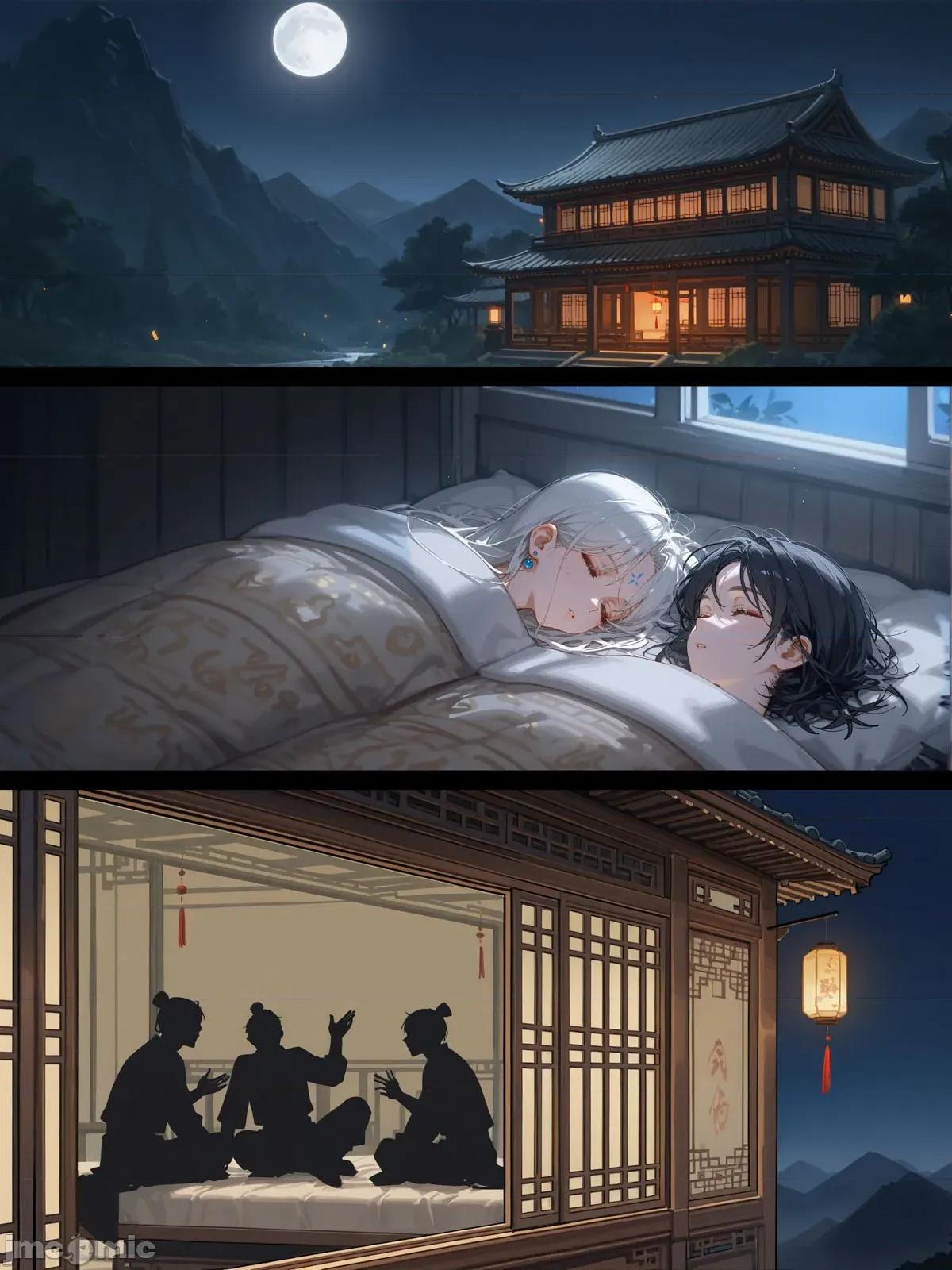 雪山素女 [落花入梦] 雪山素女(七) ·镜影篇 (完整版) [AI Generated] 第77页