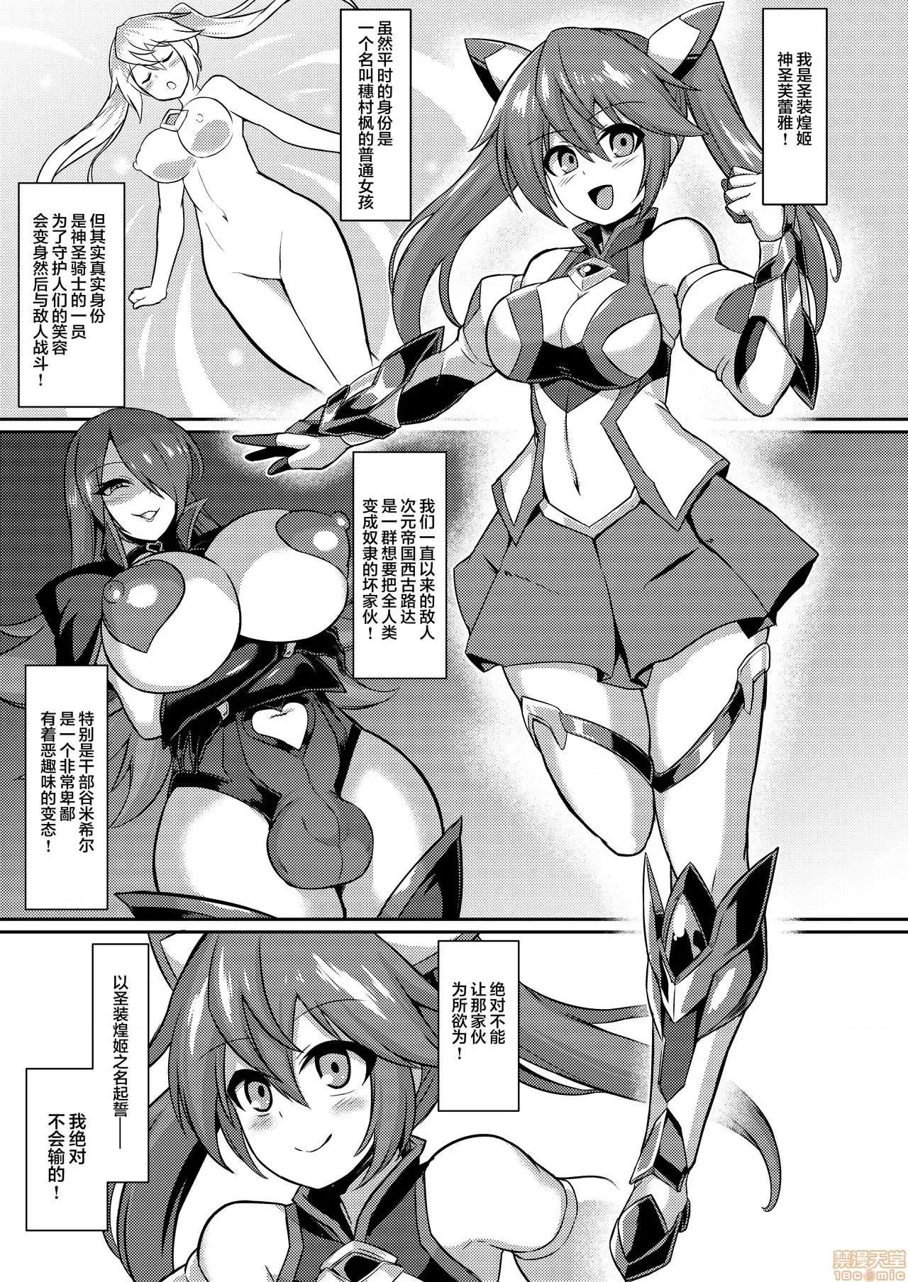 圣装煌姫セイクリッドフレア-屈辱の强制服从洗脑 [新桥月白日语社] [イカめし食堂 (イカめし)] 圣装煌姫セイクリッドフレア-屈辱の强制服从洗脑- [中国翻译] [DL版] 第2页