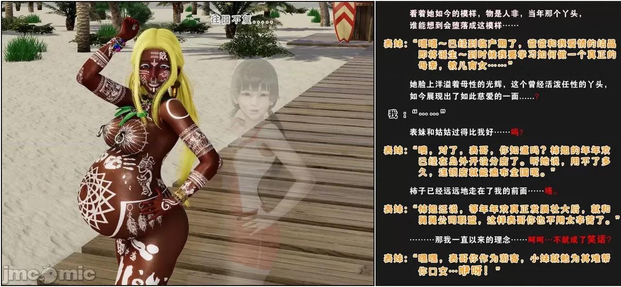 活泼的表妹、文静的姑姑、傲娇的青梅，为何会成为殖民黑人的隶？ 活泼的表妹、文静的姑姑、傲娇的青梅，为何会成为殖民黑人的性奴隶？（完） [血清零] 第121页