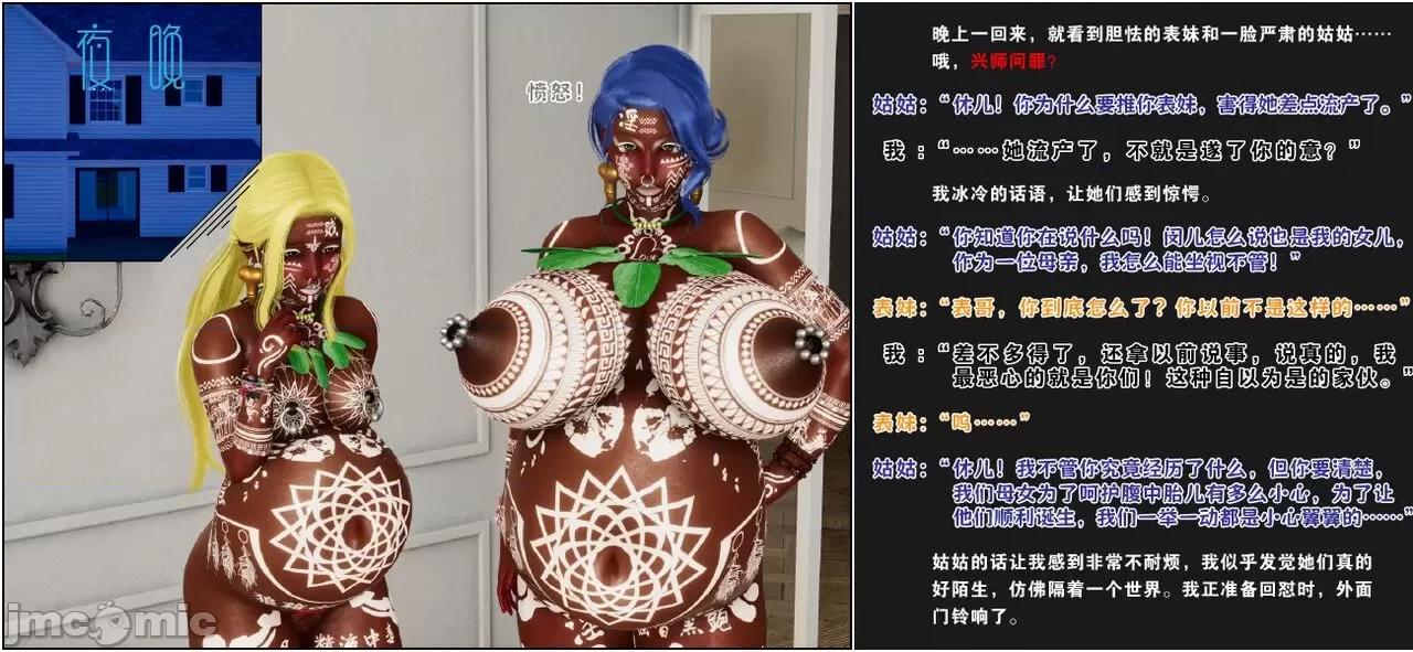 活泼的表妹、文静的姑姑、傲娇的青梅，为何会成为殖民黑人的隶？ 活泼的表妹、文静的姑姑、傲娇的青梅，为何会成为殖民黑人的性奴隶？（完） [血清零] 第133页