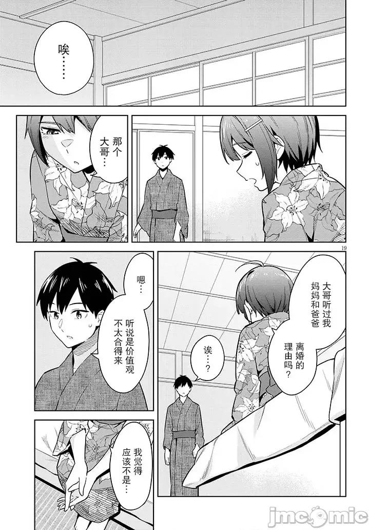 其实是义妹。~最近出现的义理的弟弟过于亲密了 其实是义妹。 ~最近出现的义理的弟弟过于亲密了~ 22 第19页