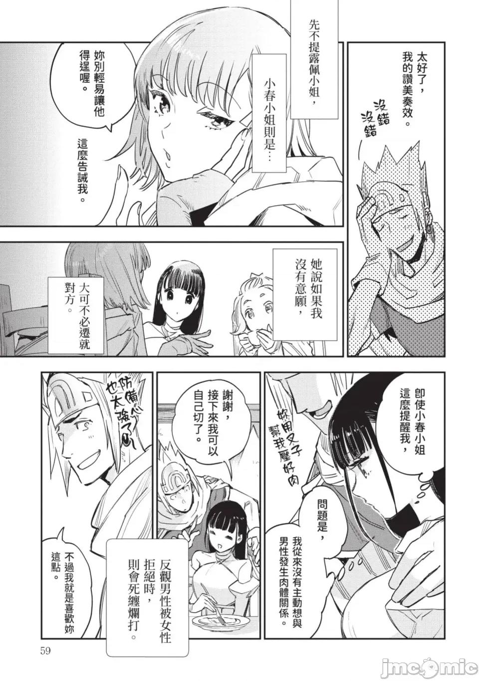 女高中生小春在异世界成为娼妓 [山田J太,平鸟コウ] JKハルは异世界で娼妇になった 7＼女高中生小春在异世界成为娼妓 7 [中国翻译] 第60页