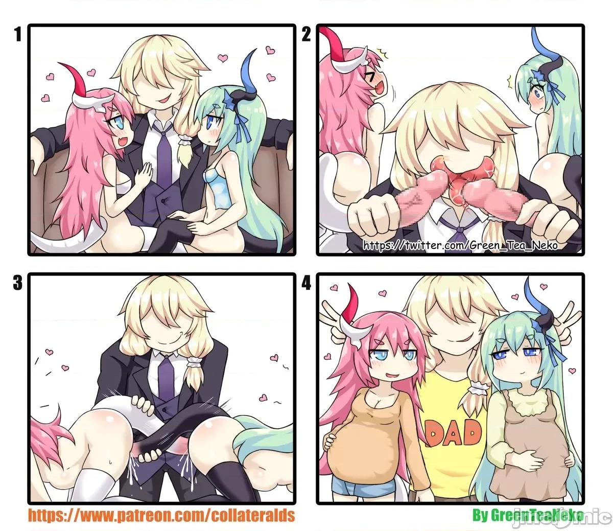 モンガール4コマ [greenteaneko] モンガール4コマ 第10页