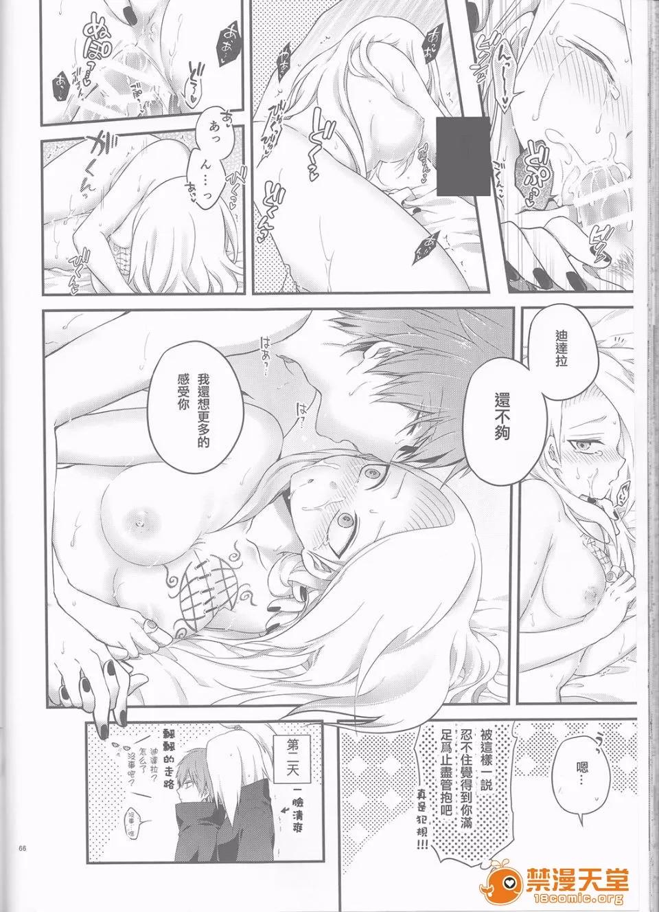 サソデイ♀再录本 [一晩仔猫 (七夏ねむ)] サソデイ♀再录本 (NARUTO -ナルト-) 第66页