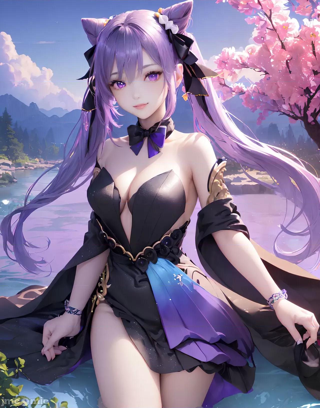 危险人物 危险人物--Keqing刻晴[AI Generated] 第4页