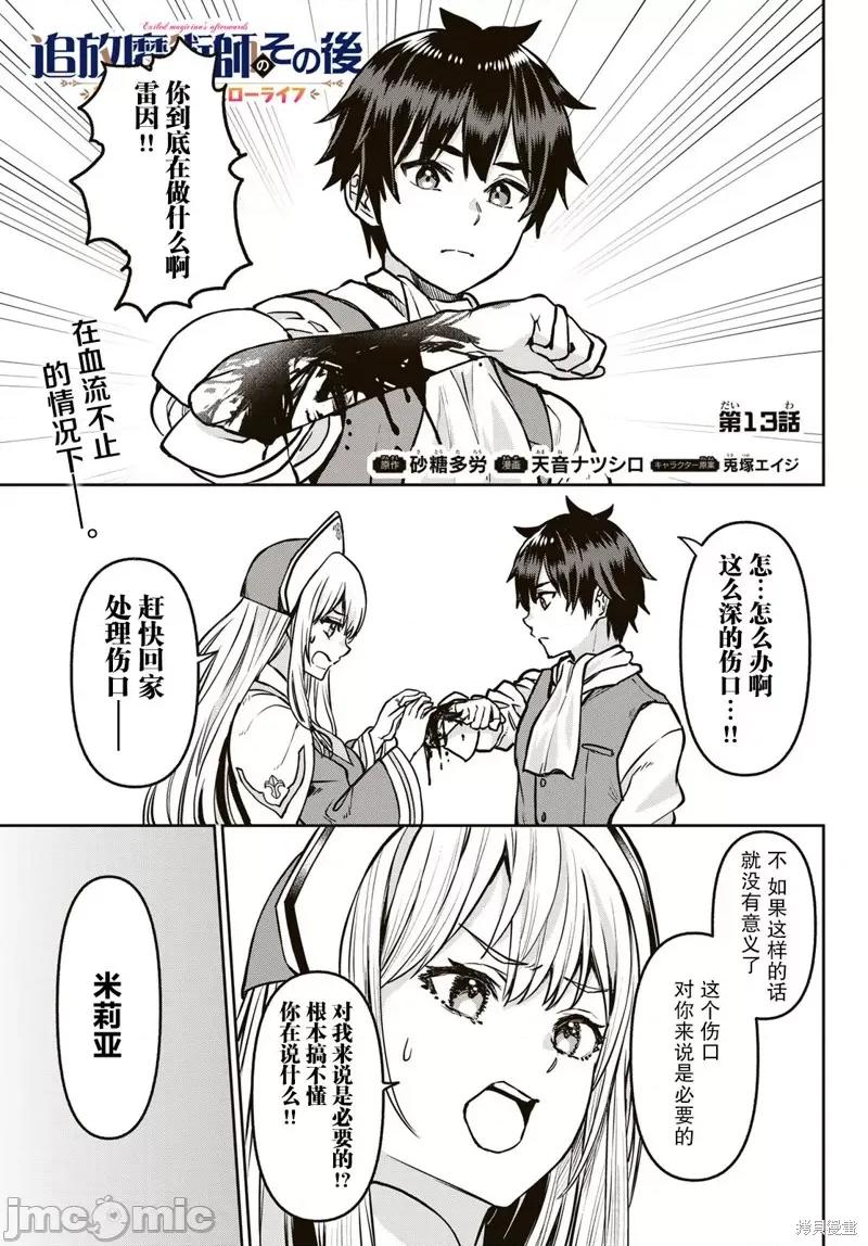 魔术师被放逐后在新天地开始的慢生活 魔术师被放逐后在新天地开始的慢生活 13 第1页