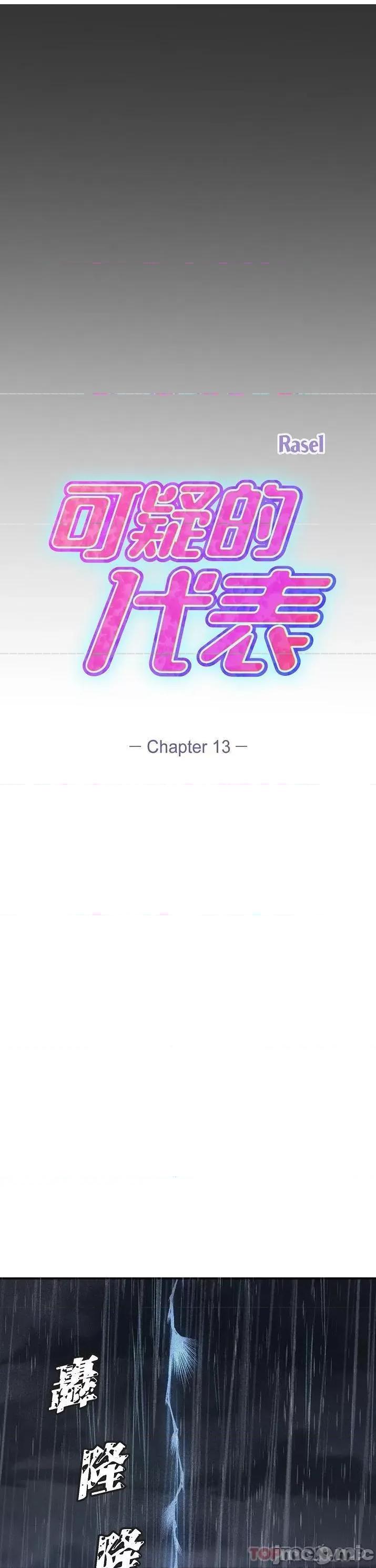 可疑的代表 可疑的代表-第13话 第1页