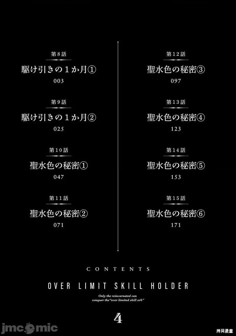 转生者才能驾驭的极限天赋 转生者才能驾驭的极限天赋 22 第4页