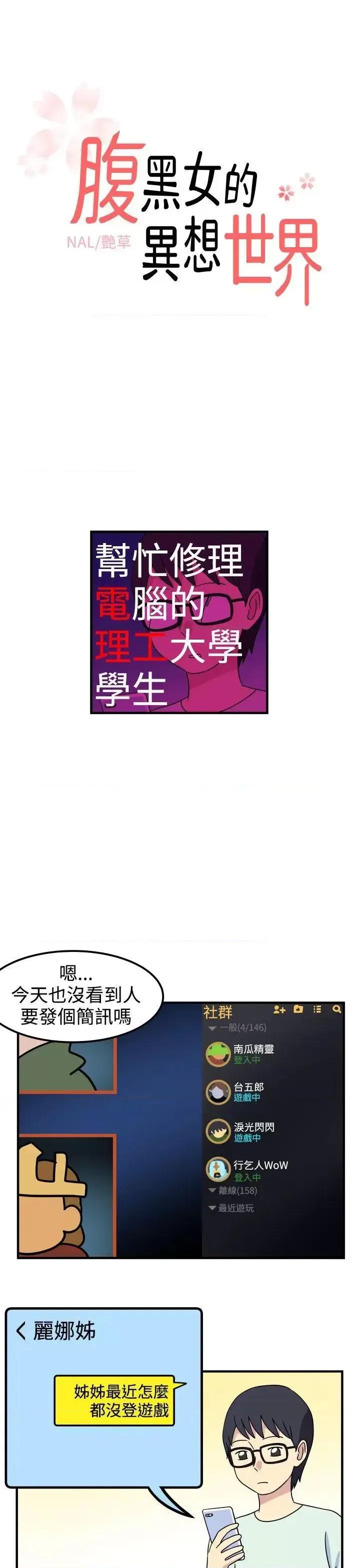 腹黑女的异想世界 腹黑女的异想世界-第17话 第1页