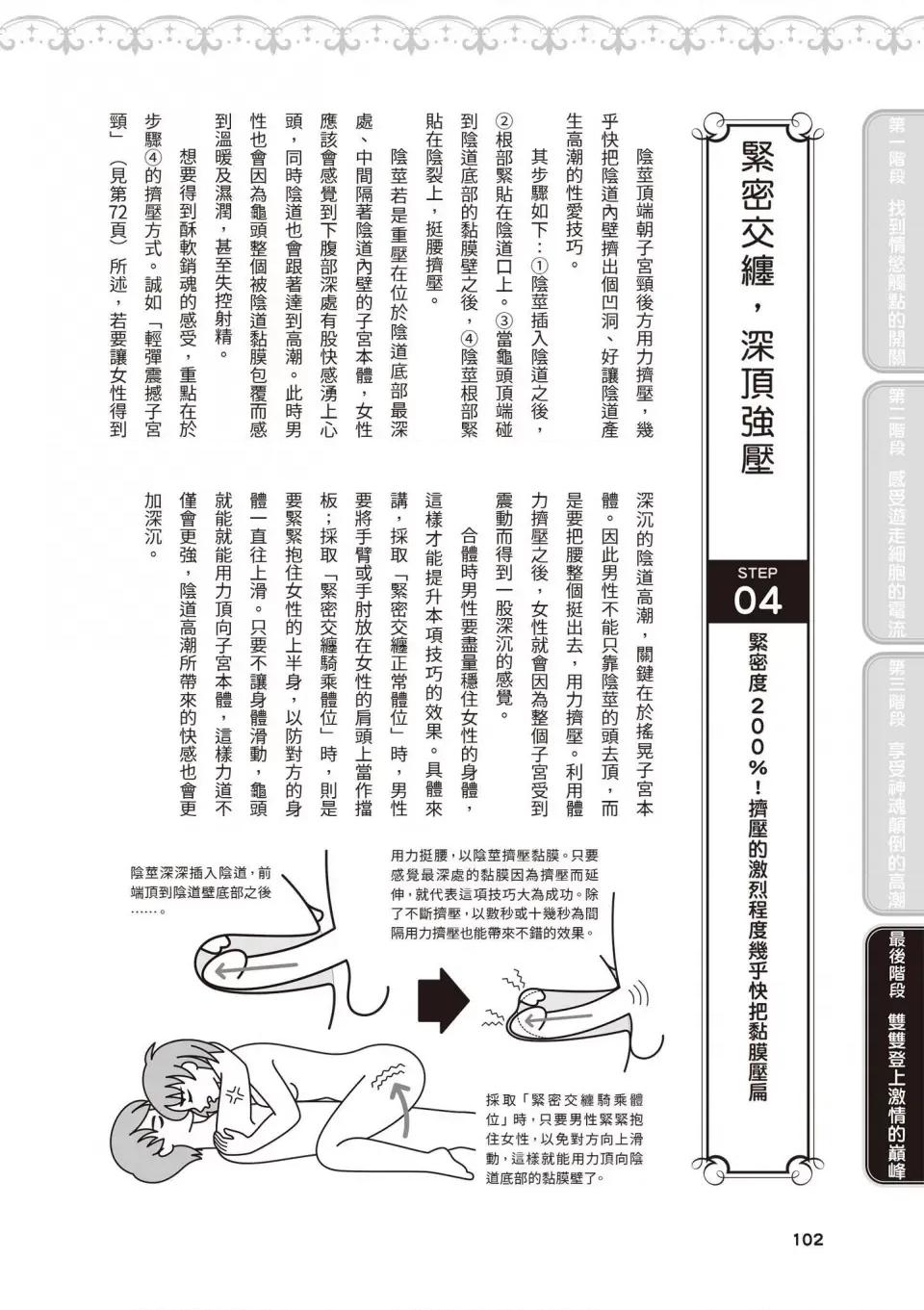 内部攻略！图解快感开发･完全指南 [由良桥势] 膣性感开发 中イキ完全マニュアル イラスト版｜内部攻略！图解阴道快感开发･高潮完全指南-[由良桥势] 膣性感开发 中イキ完全マニュアル イラスト版｜内部攻略！图解阴道快感开发･高潮完全指南 第103页