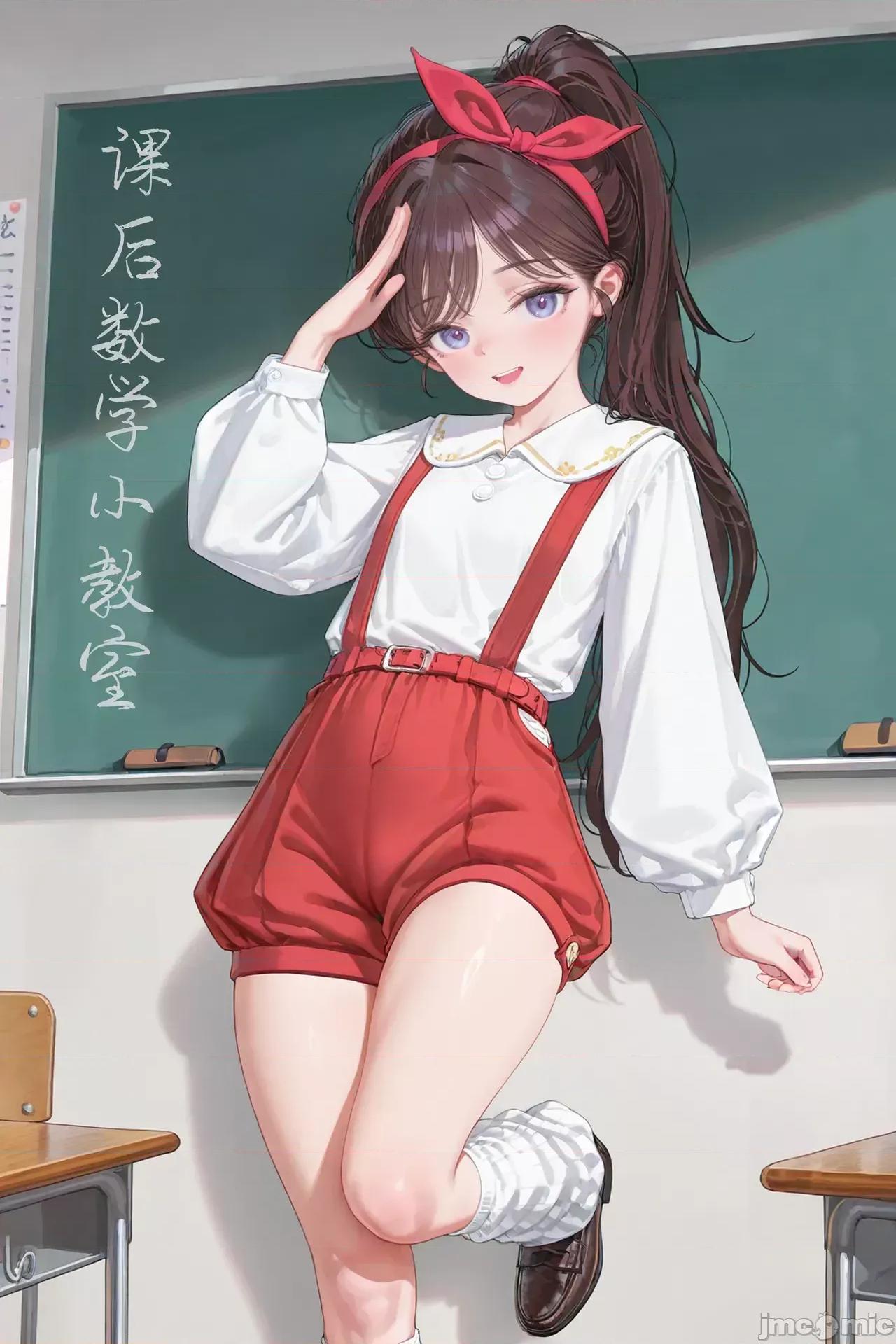锐锐+P站图集 [Patreon] Adeline/艾德琳 RUIRUIの放课后算数教室 [AI generated] 第2页