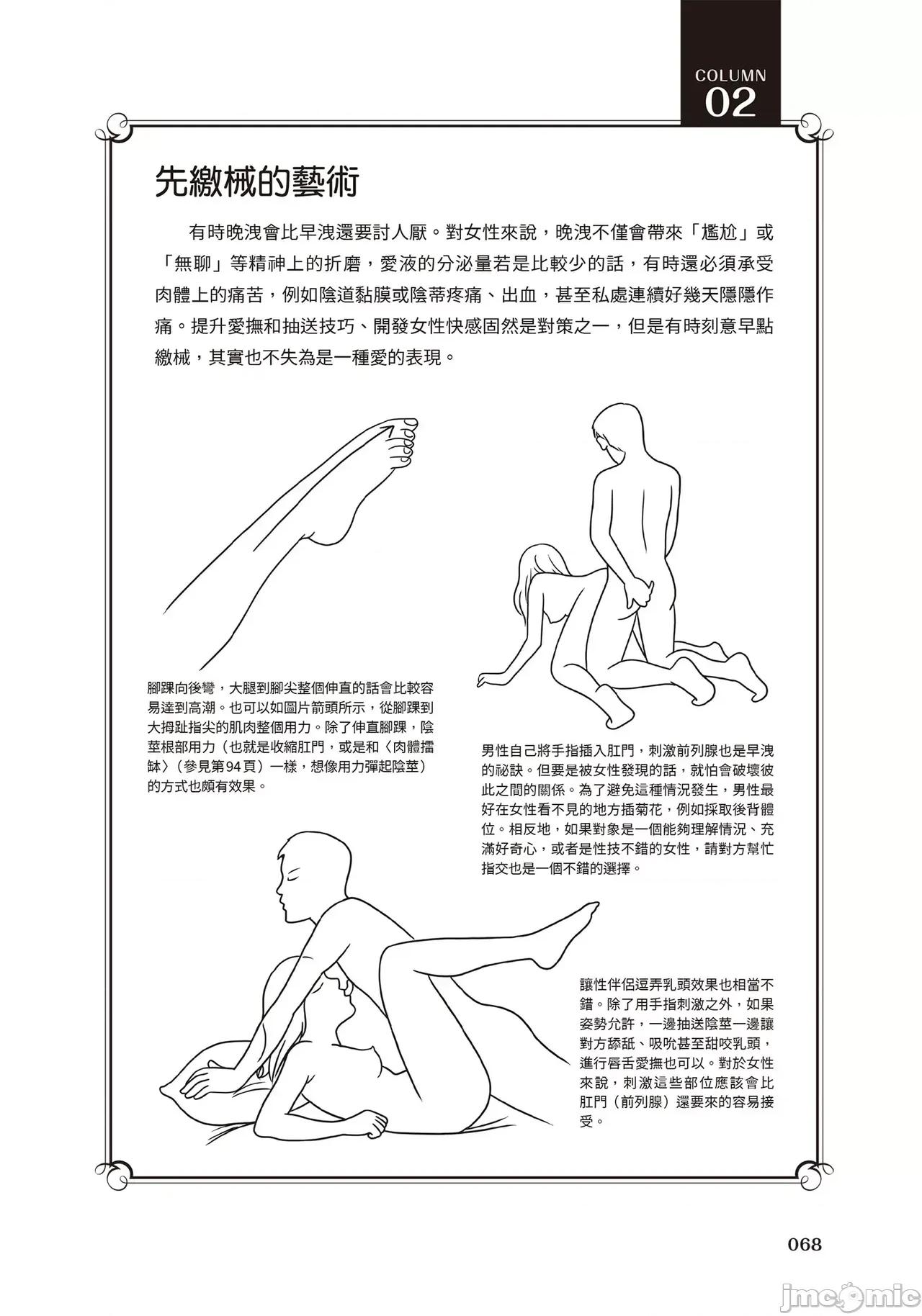 攻略：圖解．活塞運動完全指南 抽插攻略：圖解陰道插入．活塞運動完全指南 [由良橋勢] 膣挿入＆ピストン運動完全マニュアル イラスト版……ピスとんッ！ 第102页