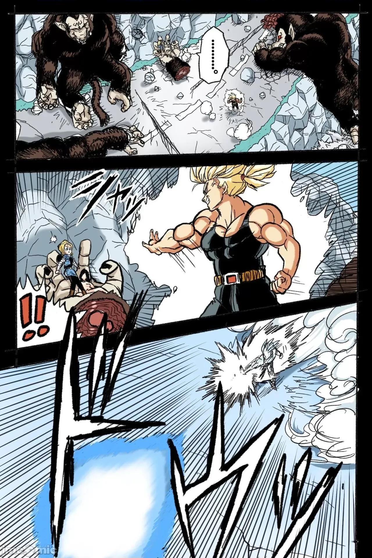 〜１８號 [岡本畫伯] リョナ天下一武道會 3 〜１８號 vs トランクス〜 (ドラゴンボール) [中國翻譯] 第14页
