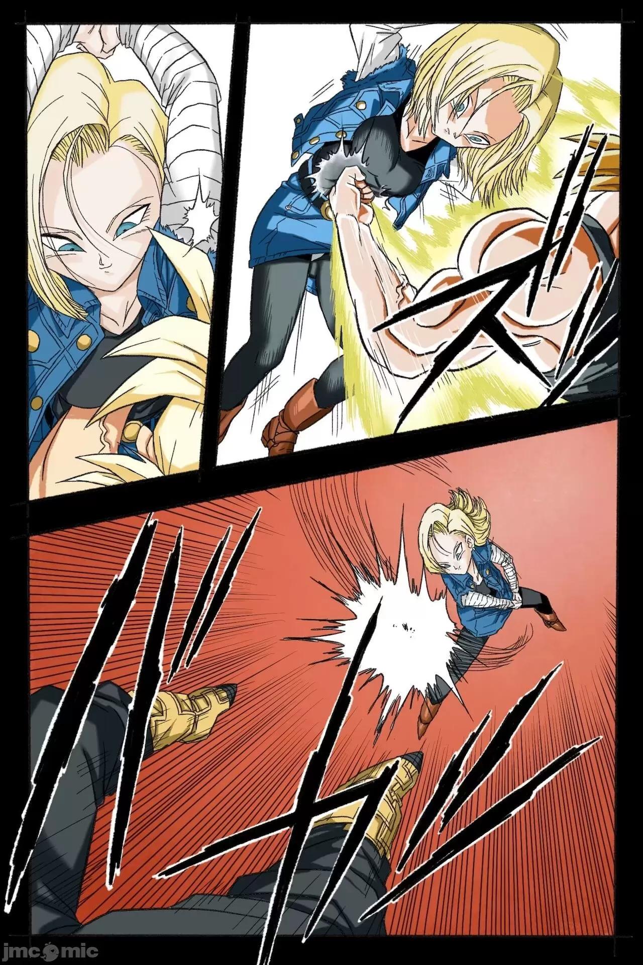 〜１８號 [岡本畫伯] リョナ天下一武道會 3 〜１８號 vs トランクス〜 (ドラゴンボール) [中國翻譯] 第23页