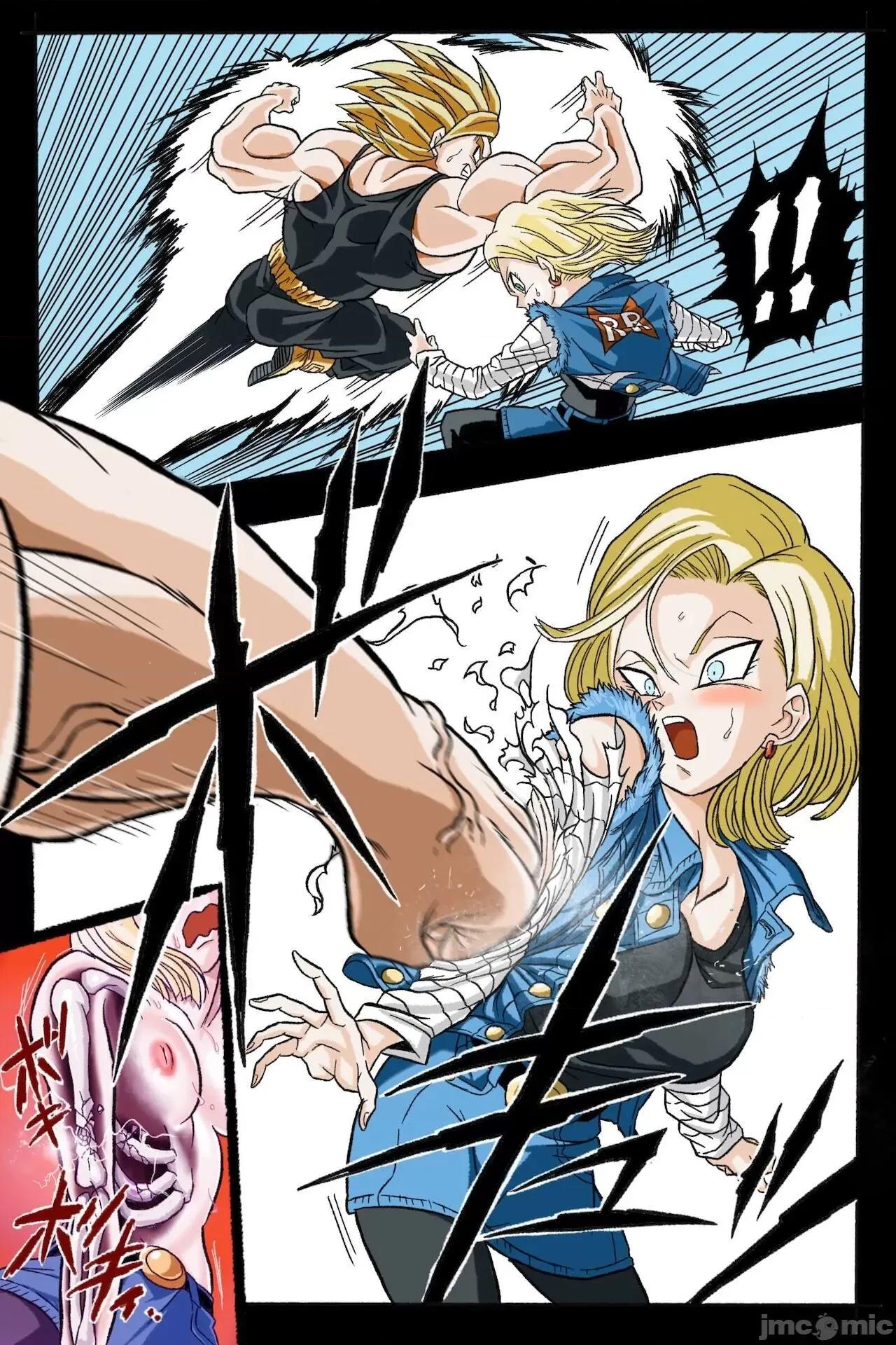 〜１８號 [岡本畫伯] リョナ天下一武道會 3 〜１８號 vs トランクス〜 (ドラゴンボール) [中國翻譯] 第30页