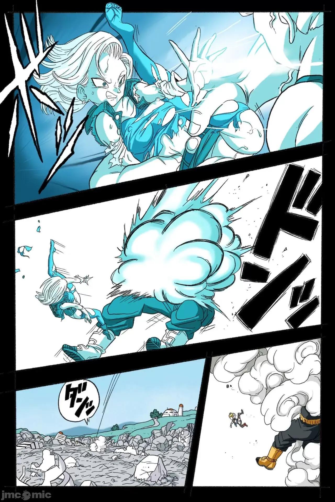 〜１８號 [岡本畫伯] リョナ天下一武道會 3 〜１８號 vs トランクス〜 (ドラゴンボール) [中國翻譯] 第36页