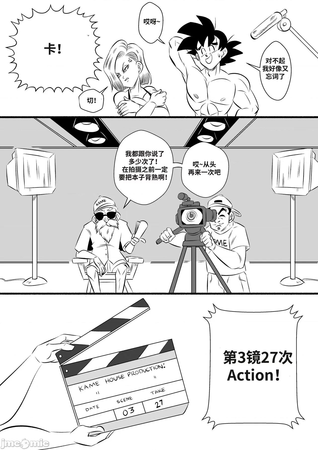 龍珠同人：演員請就位 On Set 龍珠同人：演員請就位 【皮斷腿個人漢化】 [FunsexyDB] 第4页