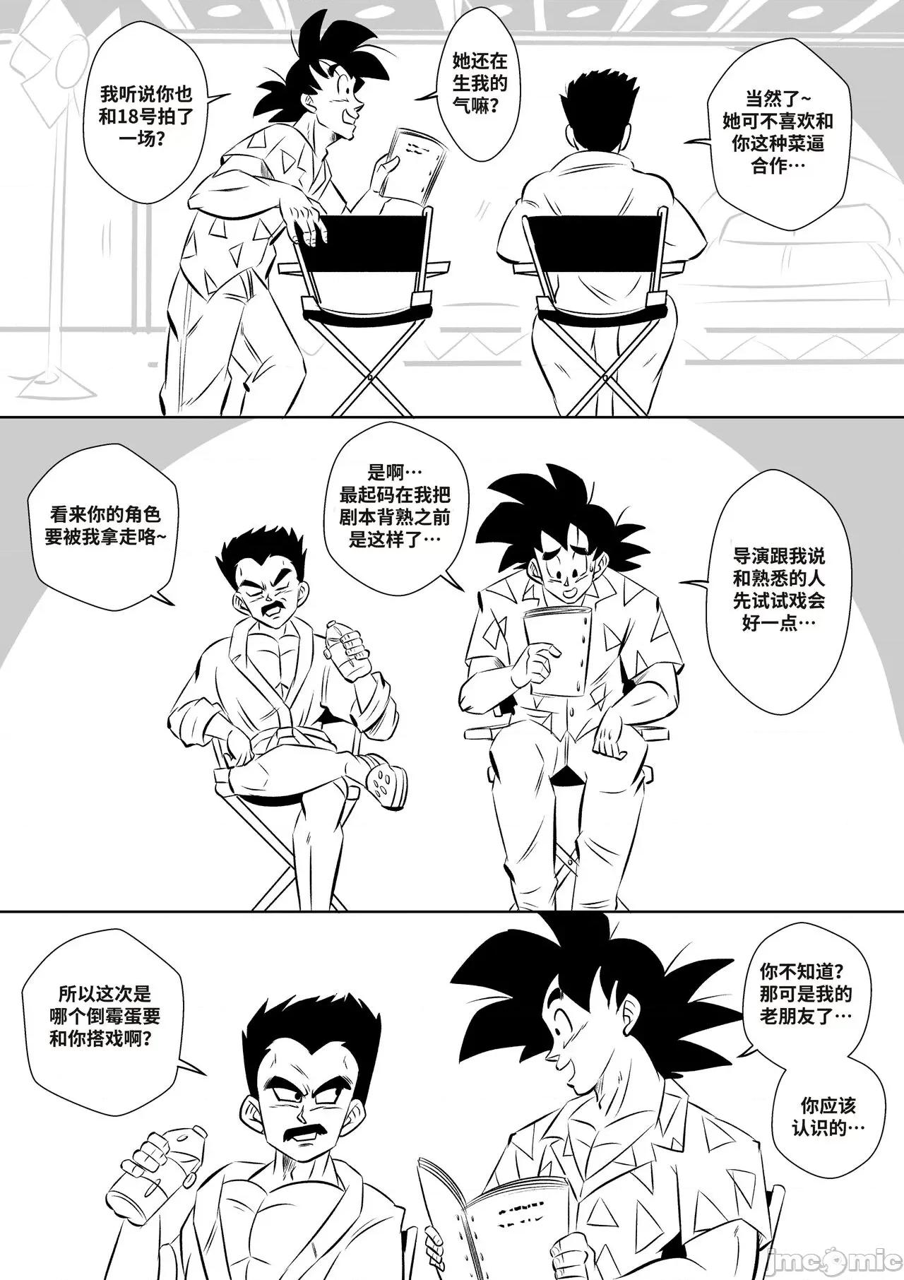 龍珠同人：演員請就位 On Set 龍珠同人：演員請就位 【皮斷腿個人漢化】 [FunsexyDB] 第5页