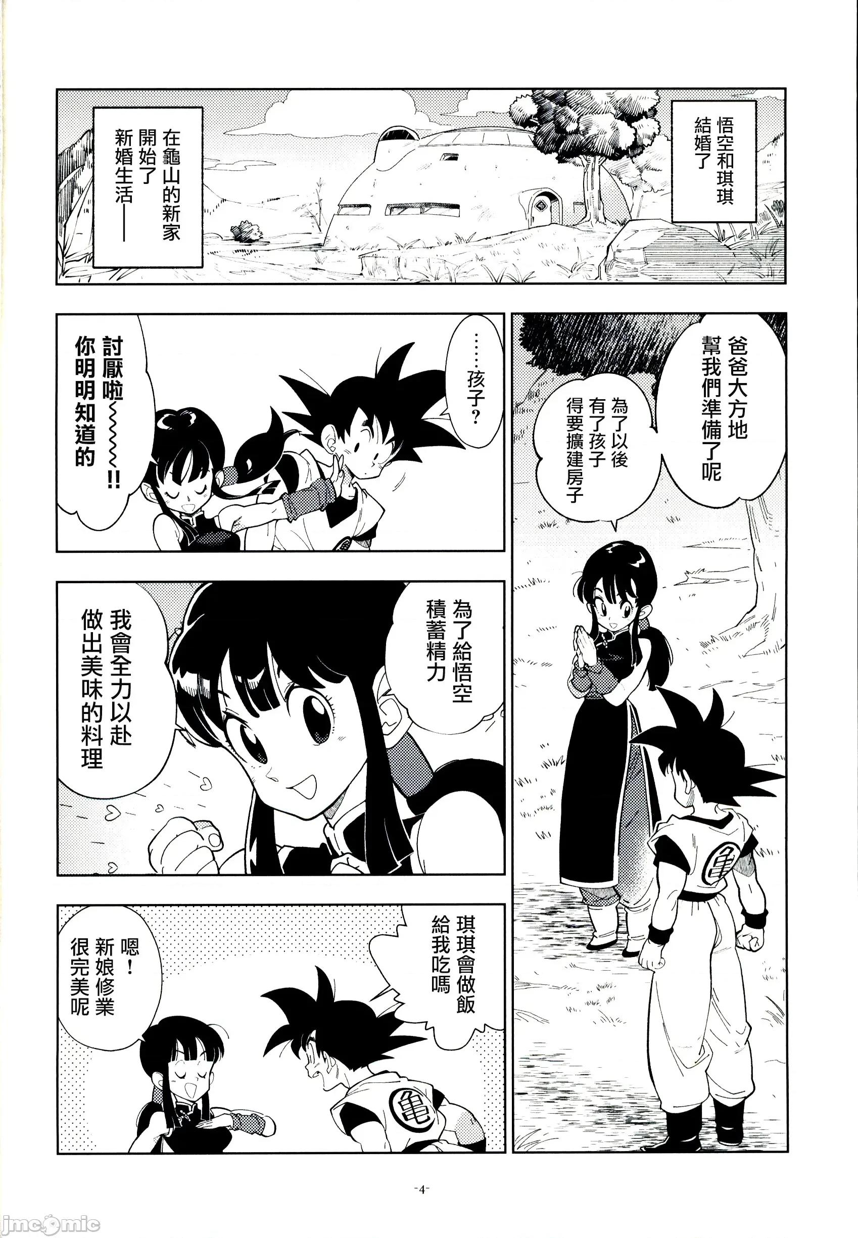 新婚のふたり！ [禁漫漢化組](C106)[刑法第六十條(しゅはん)]新婚のふたり！(ドラゴンボール)[中國翻譯] 第3页