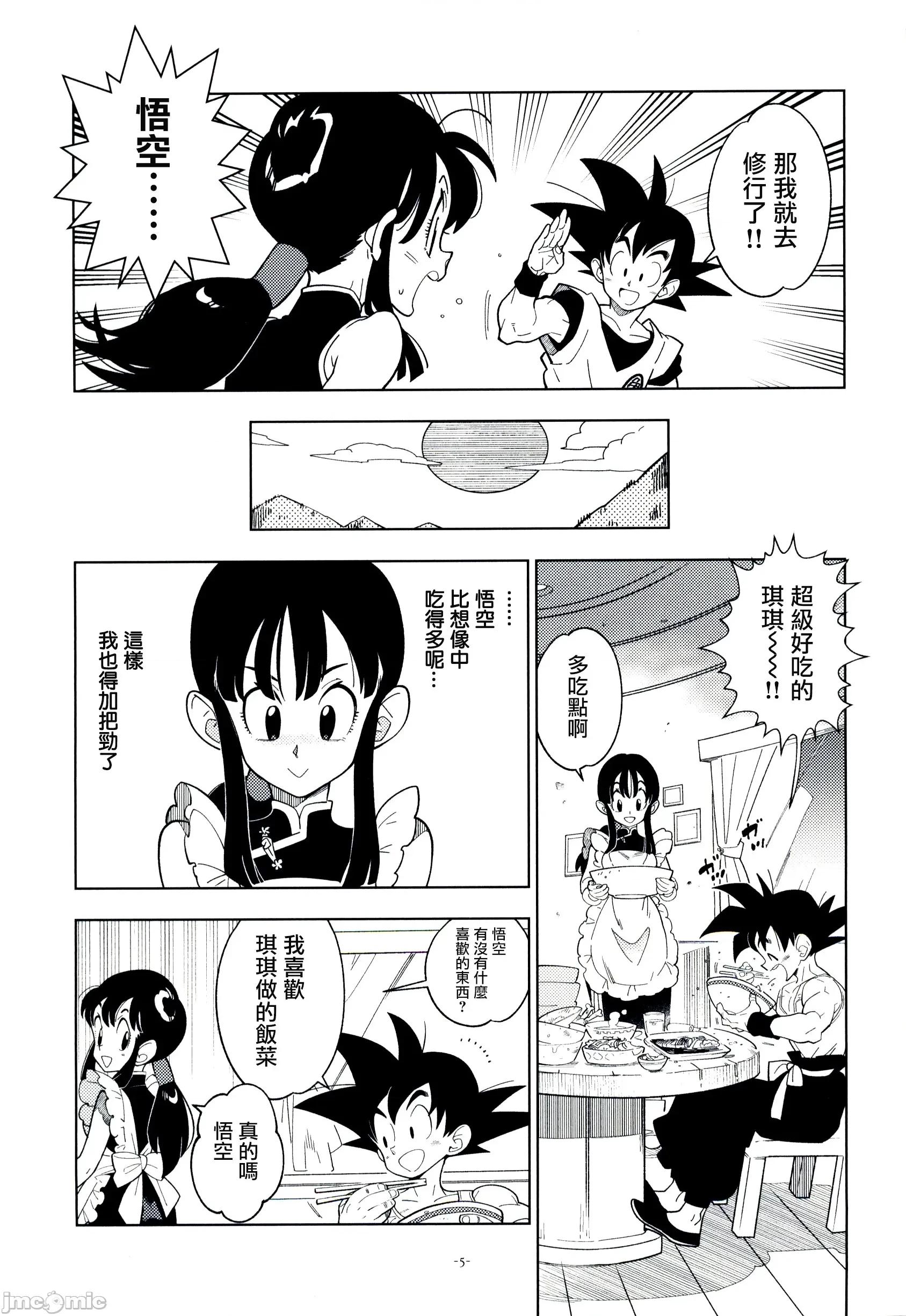 新婚のふたり！ [禁漫漢化組](C106)[刑法第六十條(しゅはん)]新婚のふたり！(ドラゴンボール)[中國翻譯] 第4页