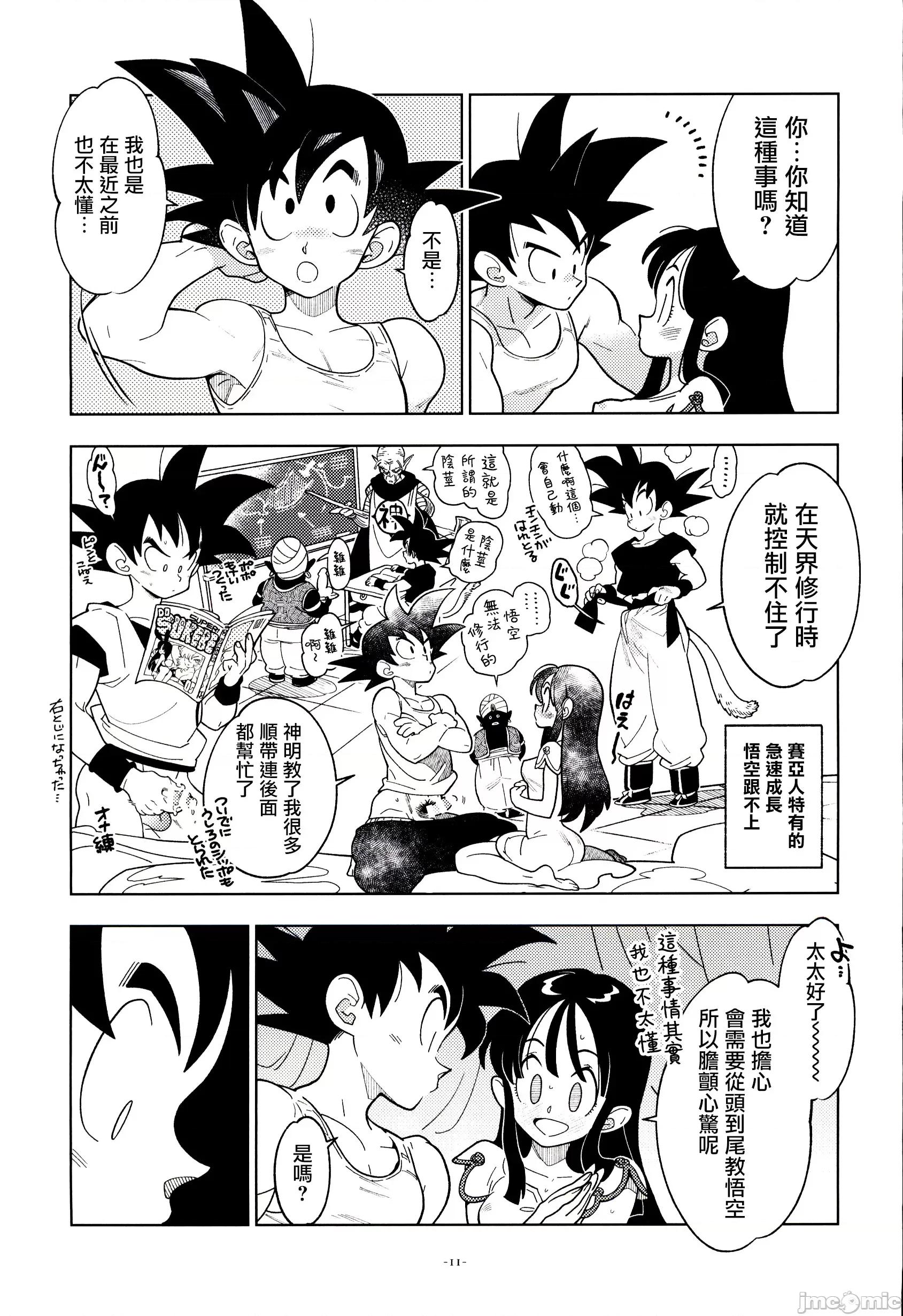 新婚のふたり！ [禁漫漢化組](C106)[刑法第六十條(しゅはん)]新婚のふたり！(ドラゴンボール)[中國翻譯] 第10页