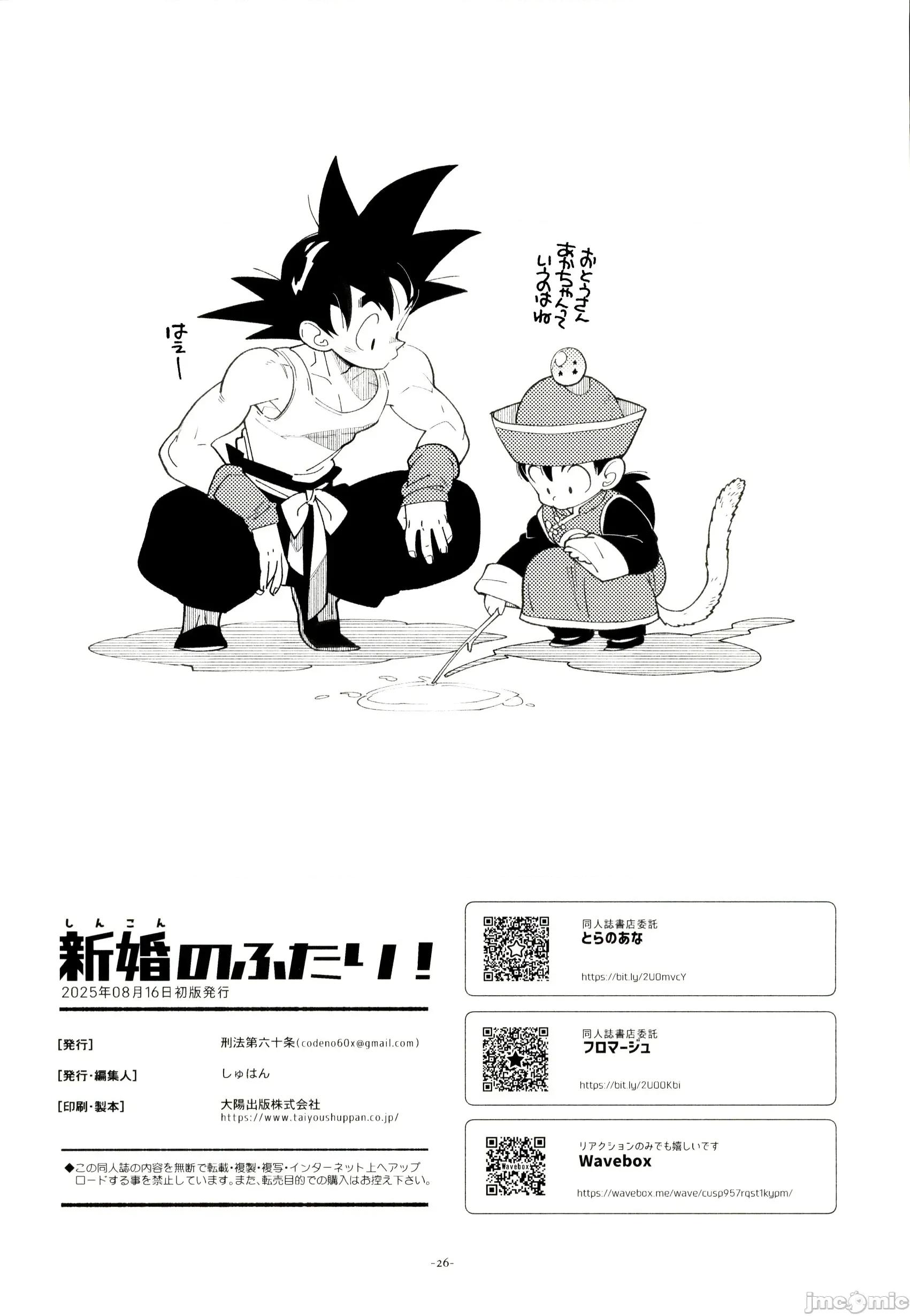 新婚のふたり！ [禁漫漢化組](C106)[刑法第六十條(しゅはん)]新婚のふたり！(ドラゴンボール)[中國翻譯] 第25页