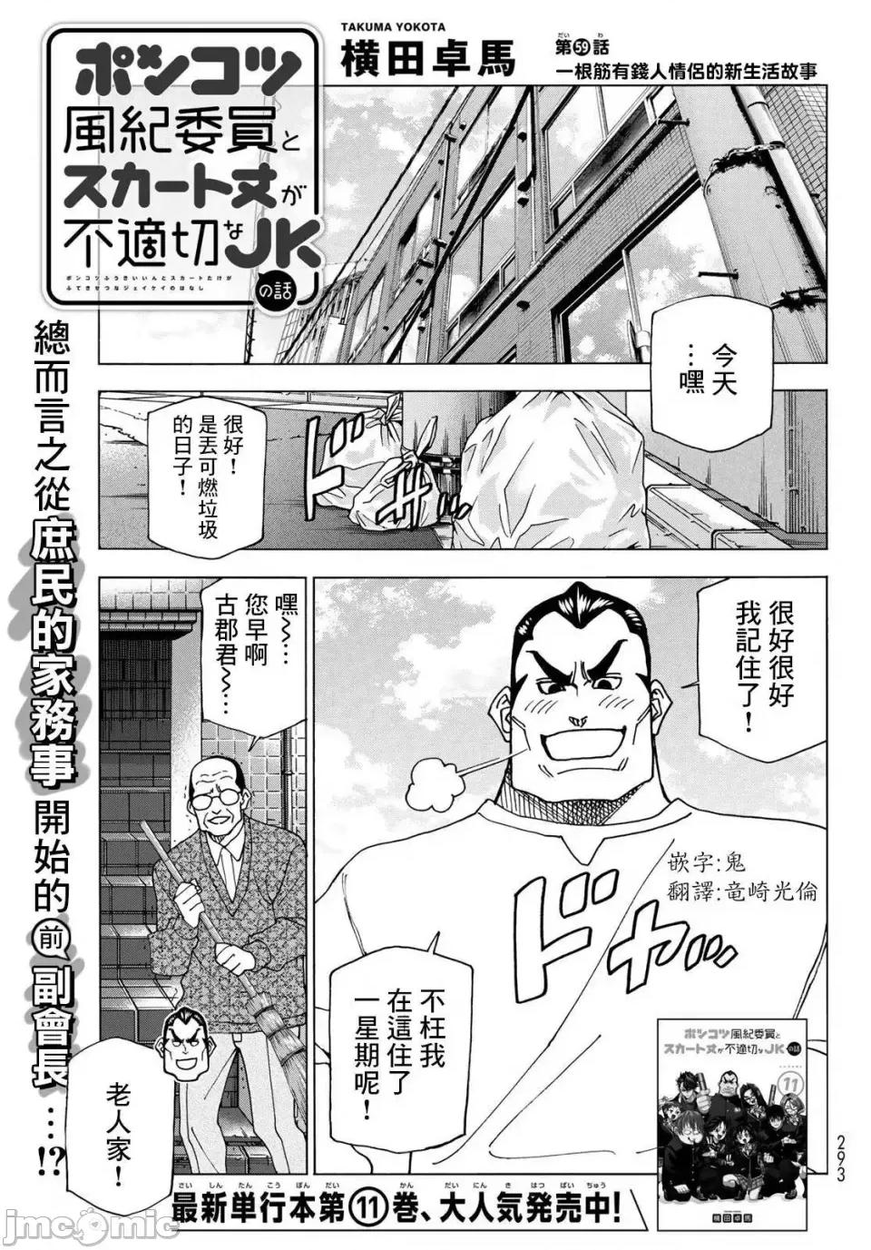 一根筋的風紀委員與裙長不當的JK 一根筋的風紀委員與裙長不當的JK 59 第1页