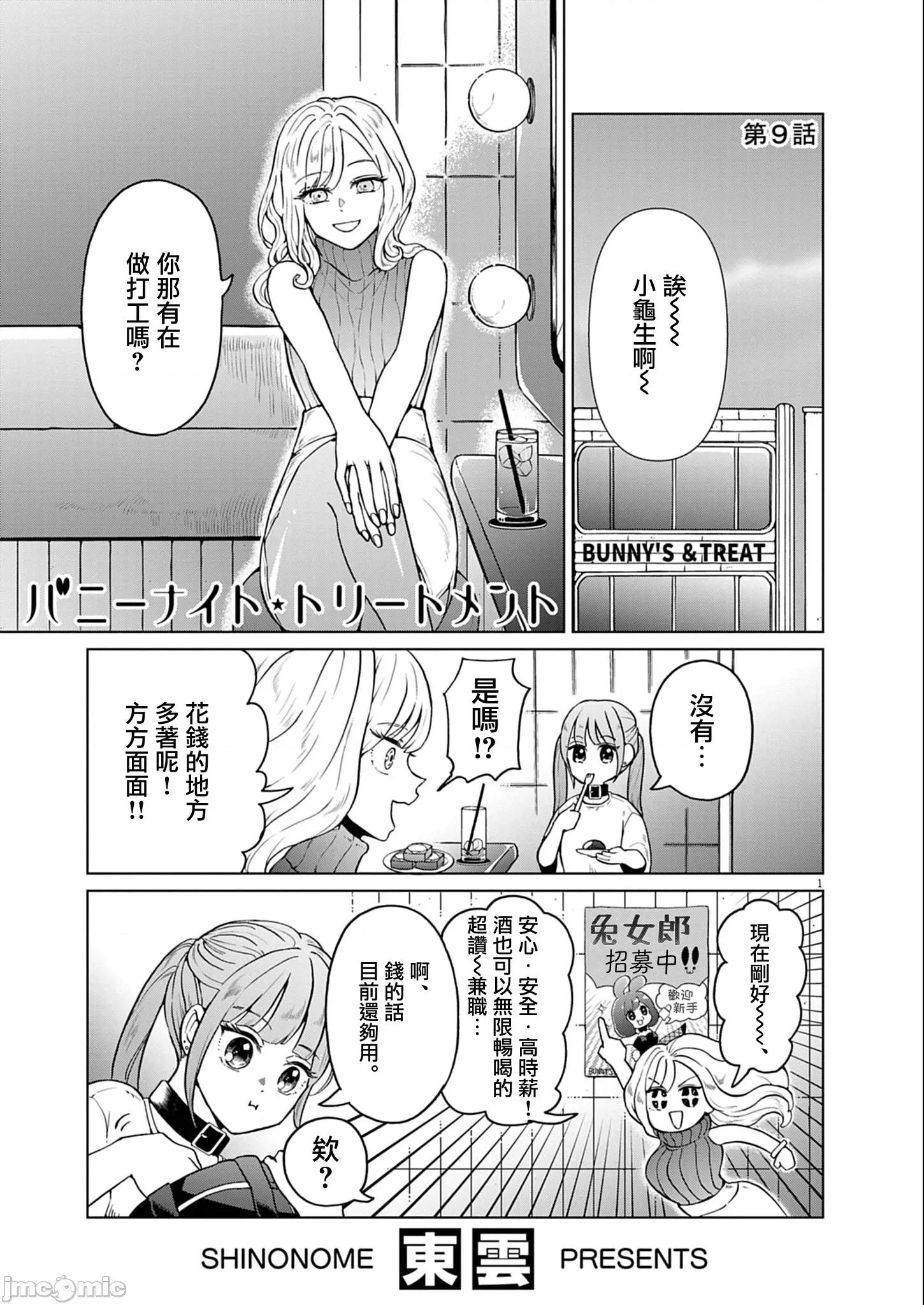 兔女郎的夜晚療癒 兔女郎的夜晚療癒 9 第1页