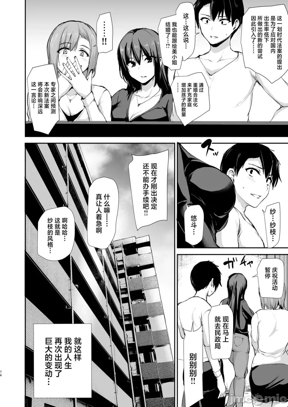 總集編 [しまぱん (立花オミナ)]巨乳が2人いないと勃起しない夫のために友達を連れてきた妻 -總集編-(1~3+後日談)[中國翻譯][無修正] 第202页