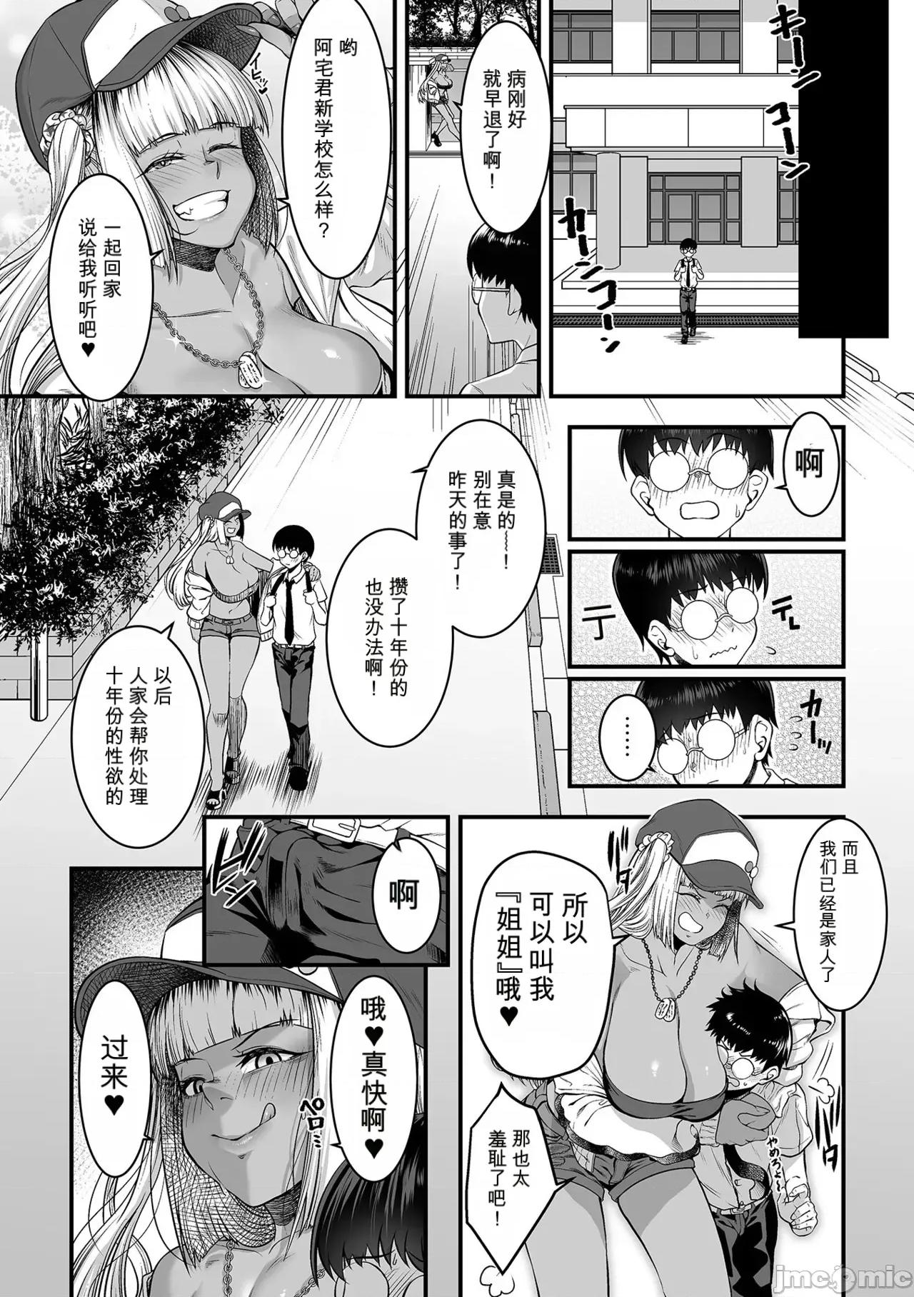 年上の黒ギャル同級生 [閒的冇事乾AI翻譯] [砂濱のさめ] 年上の黒ギャル同級生 第10页