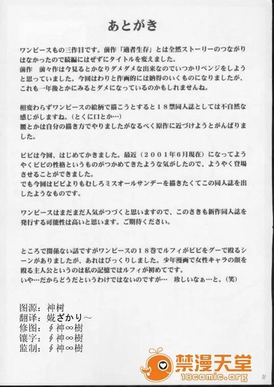 白い砂丘 [クリムゾン (カーマイン)] 白い砂丘 (ワンピース) [中國翻譯] 第29页