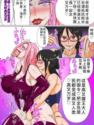 日奈&達斯琪高叉洗腦漫畫合集