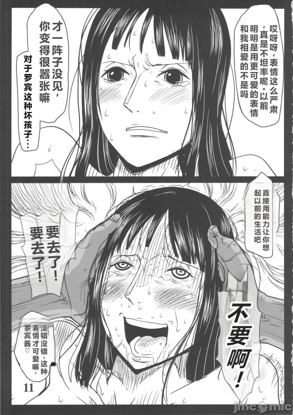 メタボリズムOP [考古個人機翻] (C78) [エイトグラフィカ (吉玉一樓)] メタボリズムOP 巨乳巨尻娼婦ニコロビンの消したい過去 (ワンピース) 第10页