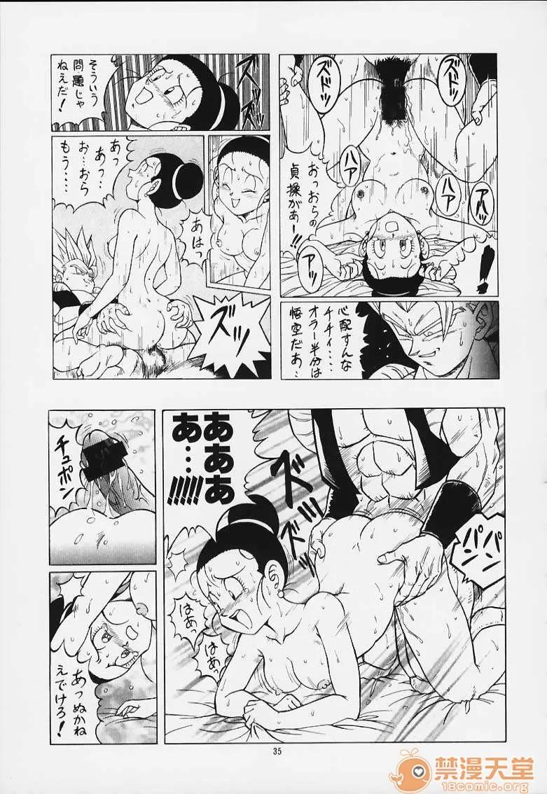 再版 [リハビリテーション (があらんど)] ドラゴンボールH 巻一・二 再版 (ドラゴンボールZ) 第33页
