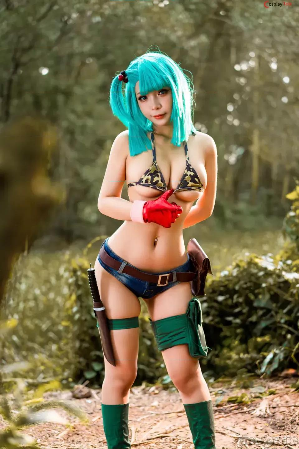 Umeko Umeko J cosplay Bulma – Dragon Ball 第18页